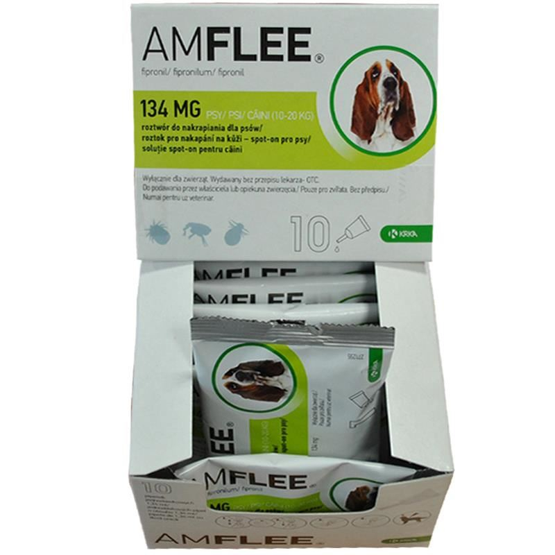 AMFLEE DOG 134 MG -M-(10-20 KG) [1]