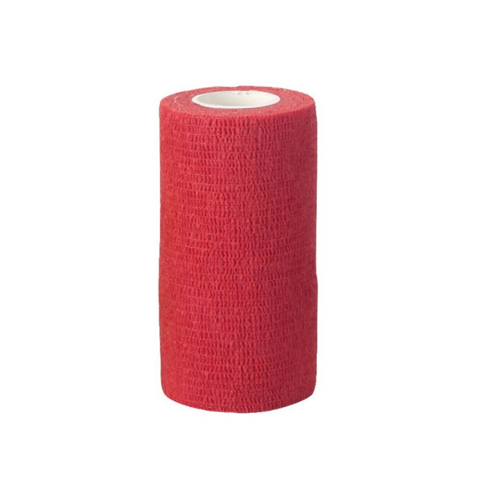 BANDAJ AUTOADEZIV ELASTIC KERBL ROSU 10CMx4.5M [1]