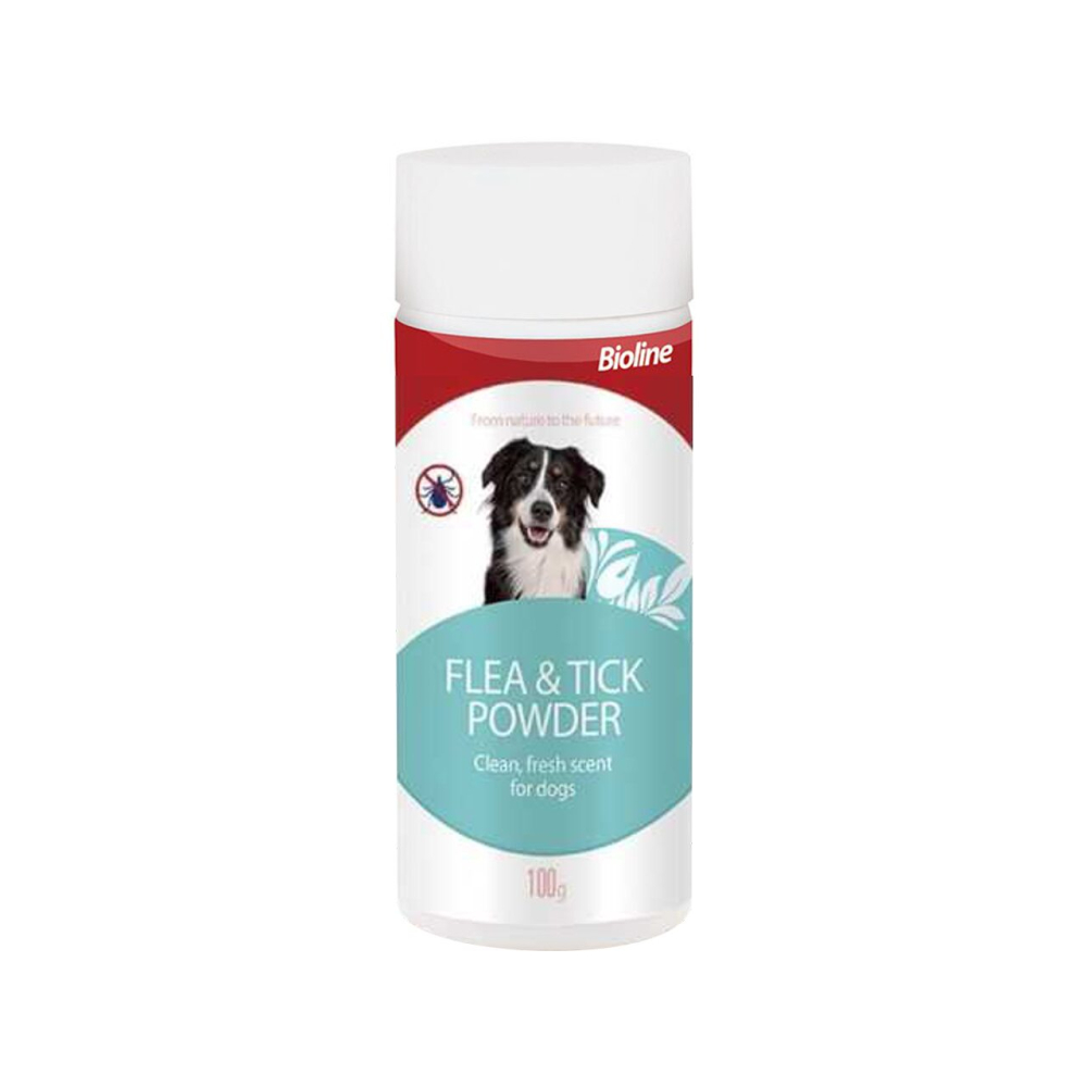 BIOLINE PUDRA REPELENTA PENTRU CAINI 100G [1]