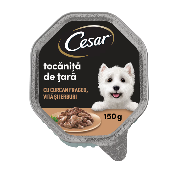 Cesar tocanita de tara cu Curcan si Vita 150g [1]