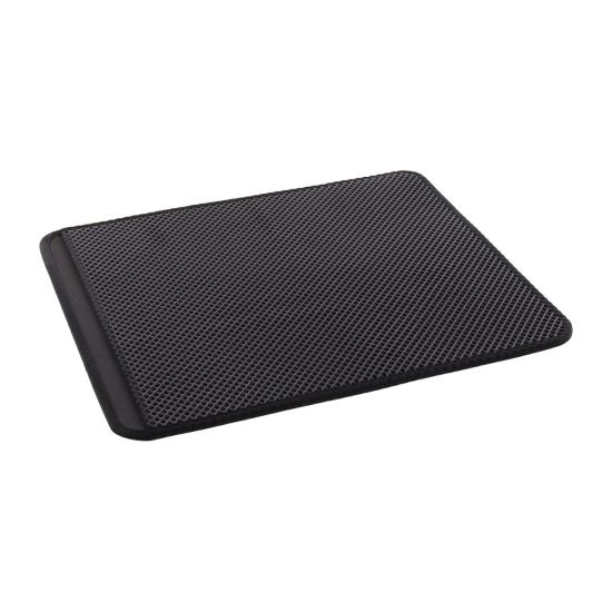 Covoras colector de nisip pentru litiera pisicii, negru, 70 X 60cm [3]