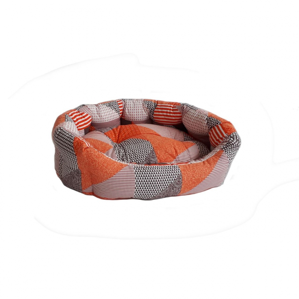 CULCUS TEXTIL PENTRU CAINI SI PISICI ORIONE S ORANGE-BROWN 48x38x17/60008002 [1]