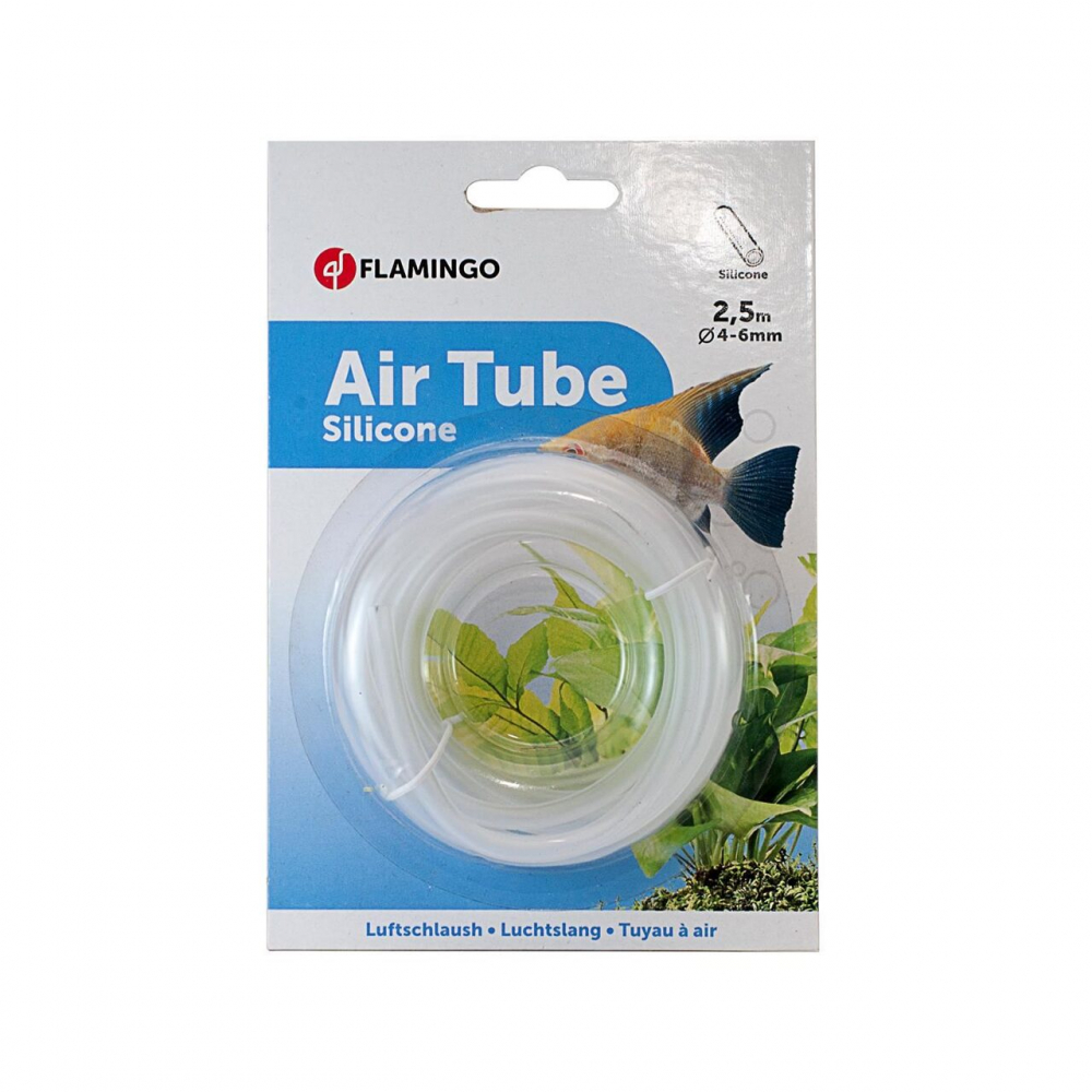 FURTUN PENTRU AER DIN SILICON FLAMINGO 2.5M (DIAM 4-6MM) [1]