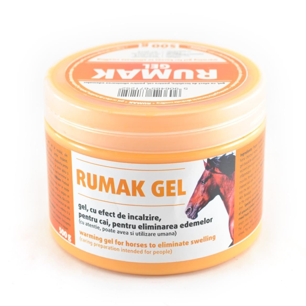 Gel antiinflamator, RUMAK GEL PORTOCALIU INCALZIRE 500g [1]