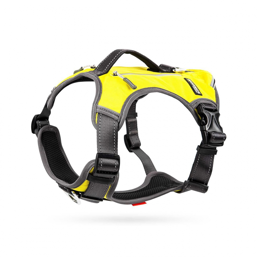 HAM PENTRU CAINI FIDA MULTIFUNCTIONAL REFLECTORIZANT YELLOW S 9 KG / 34-48 CM [1]