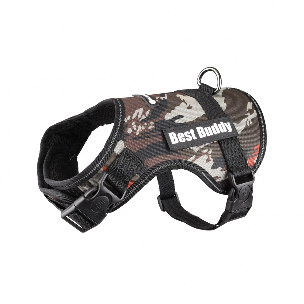 HAM PENTRU CAINI FLAMINGO BEST BUDDY URANUS CAMOUFLAGE M 60-80CM [1]