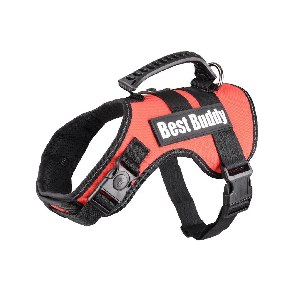 HAM PENTRU CAINI FLAMINGO BEST BUDDY URANUS RED M 60-80CM [1]