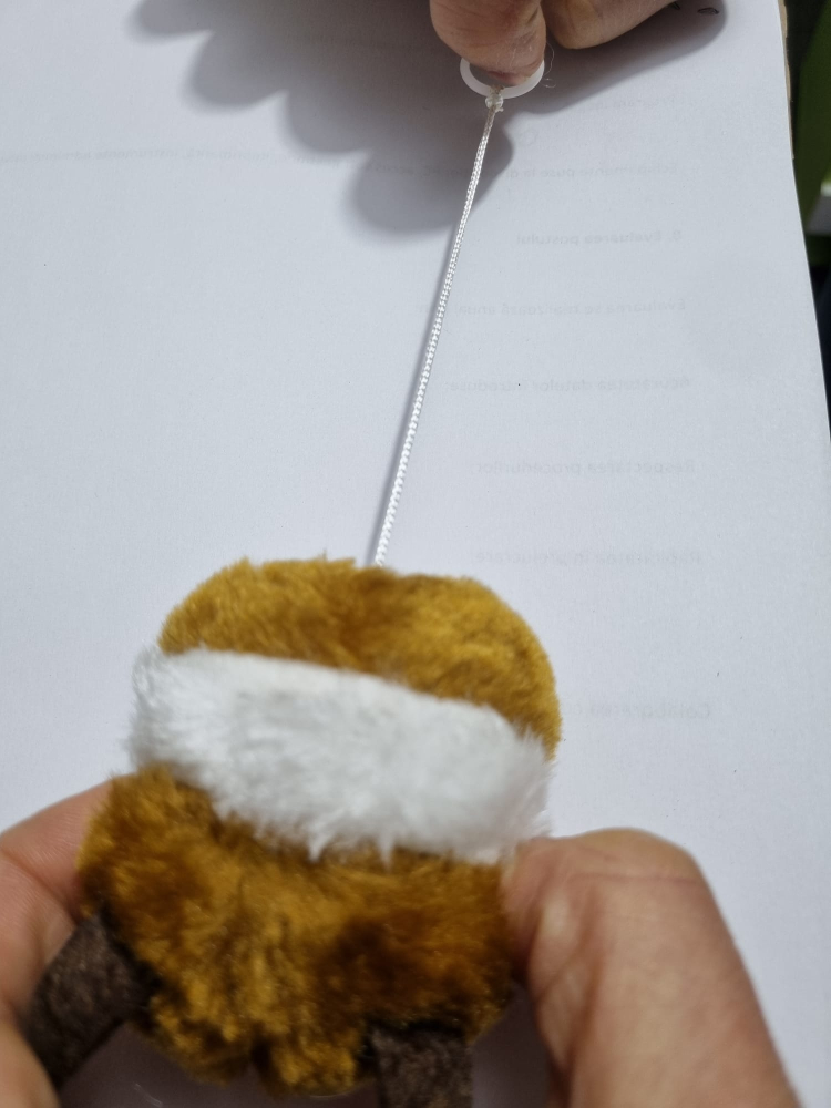 Hamster din pluș 8 cm pentru joacă activă și relaxare [2]