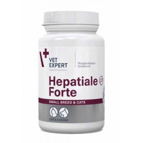 Hepatiale Forte pentru câini și pisici – Supliment hepatic regenerant - 40 capsule [1]