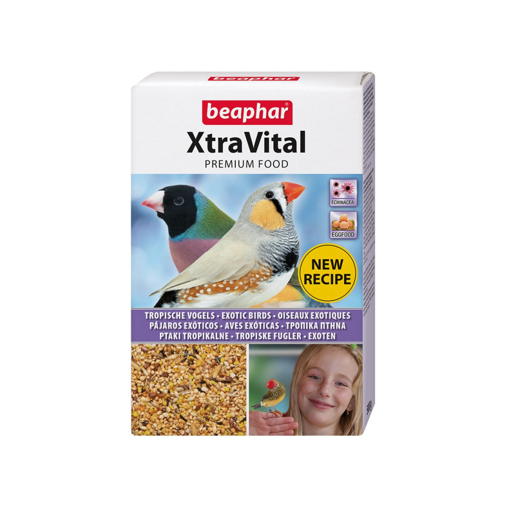 HRANA PREMIUM PENTRU PASARI EXOTICE XTRA VITAL BEAPHAR 500G [1]