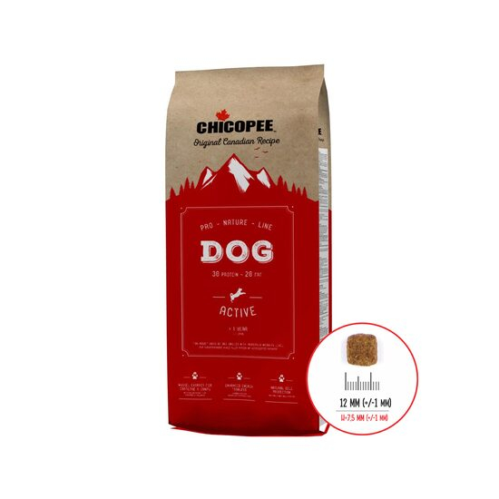 HRANA USCATA PENTRU CAINI SUPER PREMIUM CHICOPEE PNL ACTIVE 20KG [1]