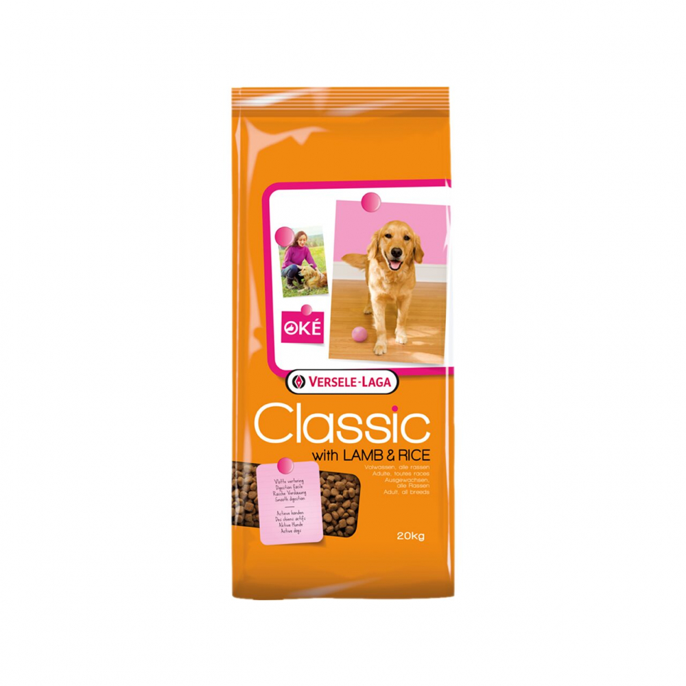 HRANA USCATA PENTRU CAINI VERSELE LAGA CLASSIC OKE LAMB&amp;RICE 20 KG [1]