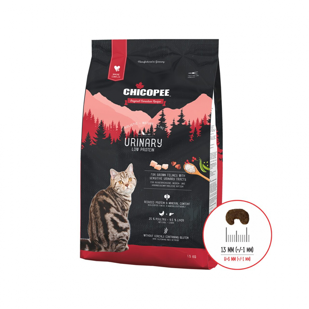 HRANA USCATA PENTRU PISICI SUPER PREMIUM CHICOPEE HNL URINARY 1.5KG [1]