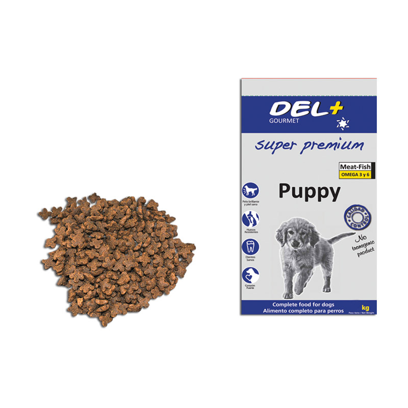 HRANA USCATA SUPER PREMIUM PENTRU CATELUSI GOURMET DEL+ DOG PUPPY 15KG [1]