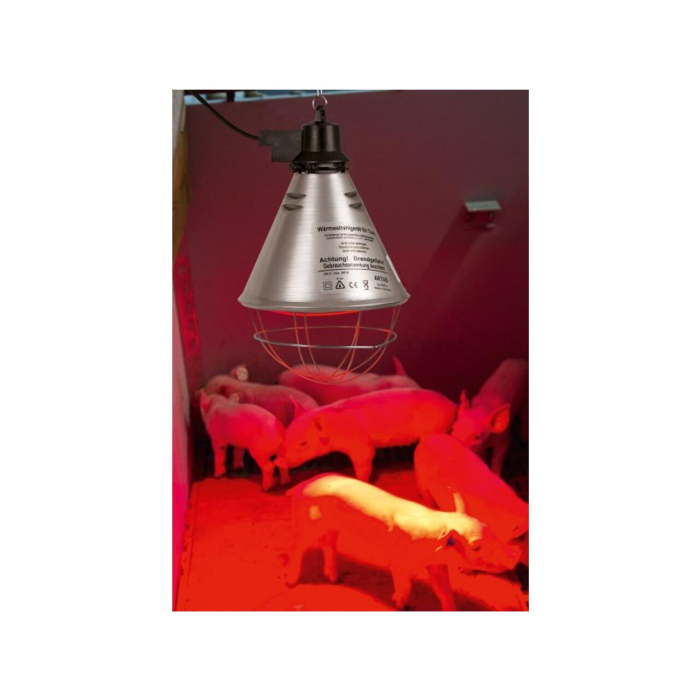 Lampă radiator păsări, porci, 175 W cablu 2.5 m (fără bec) [2]