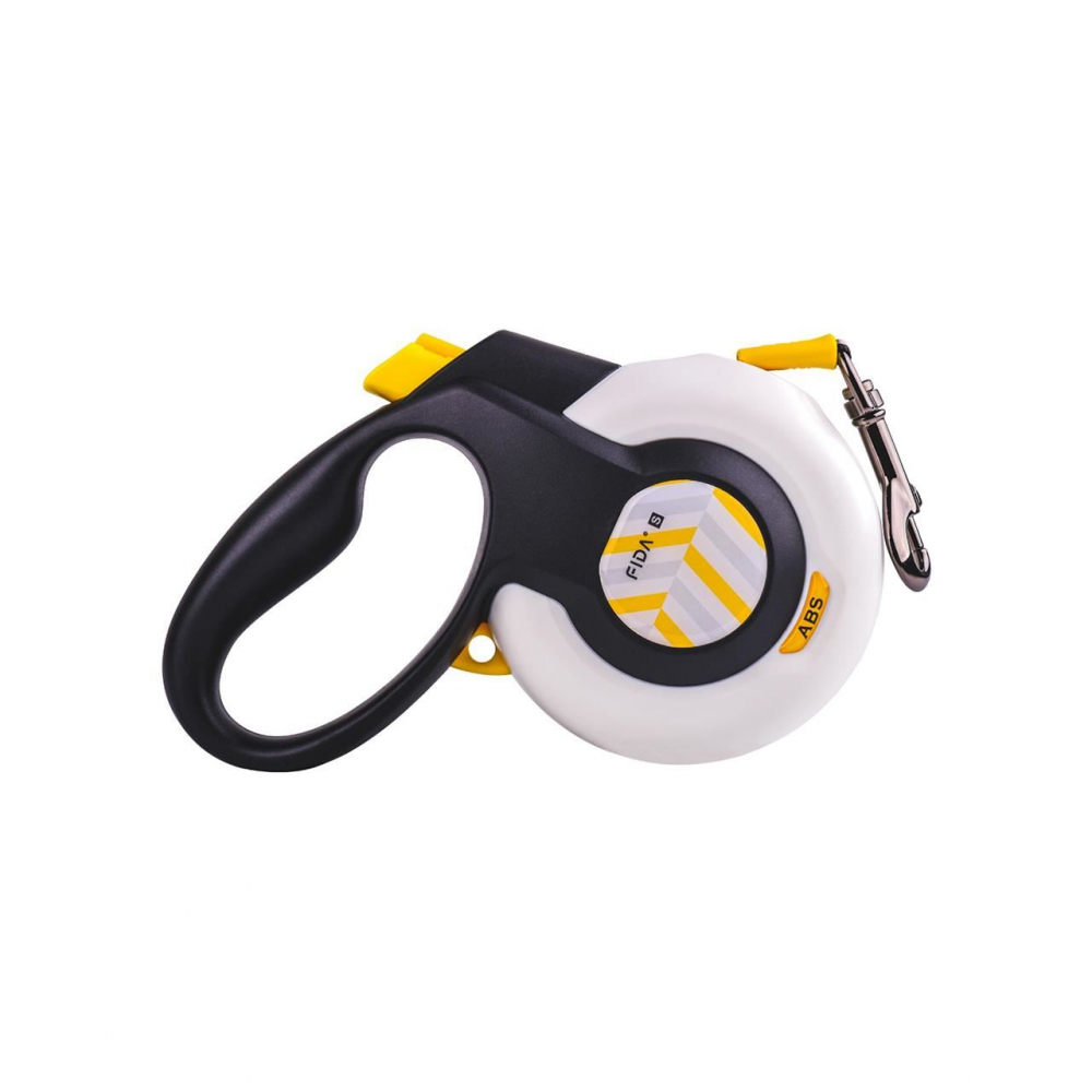 LESA PENTRU CAINI FIDA AUTOBRAKE BANDA S WHITE 5 M/5-12 KG [1]