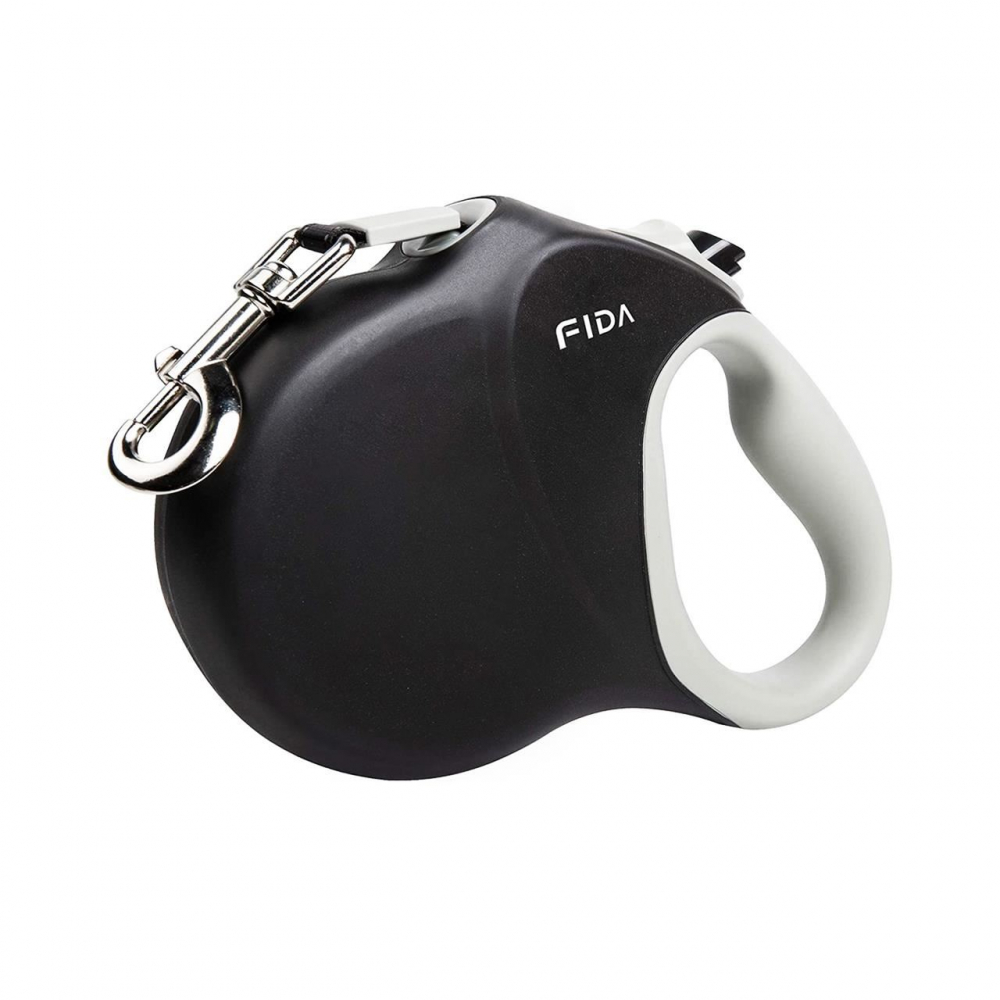 LESA PENTRU CAINI FIDA EXTRA-LONG BANDA L BLACK 8 M/50 KG [1]