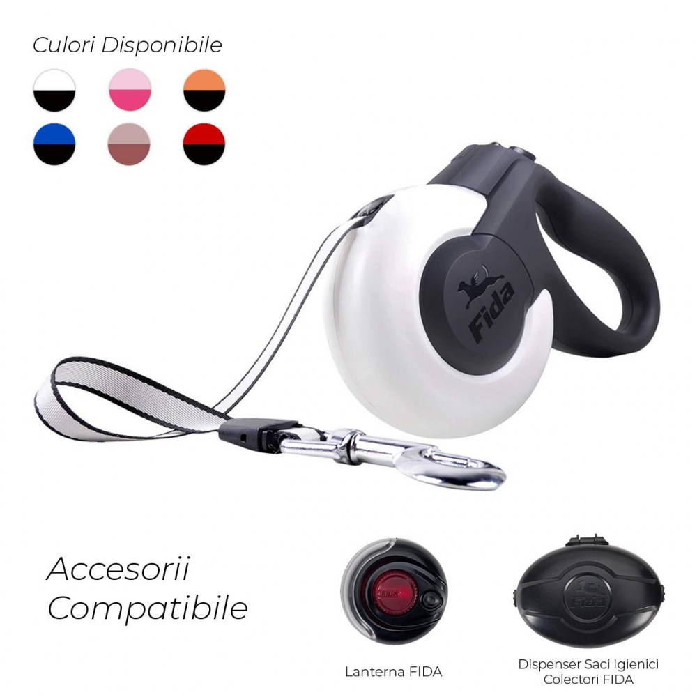 LESA PENTRU CAINI FIDA MARS BANDA L WHITE, 50 KG/5M/2408 [1]