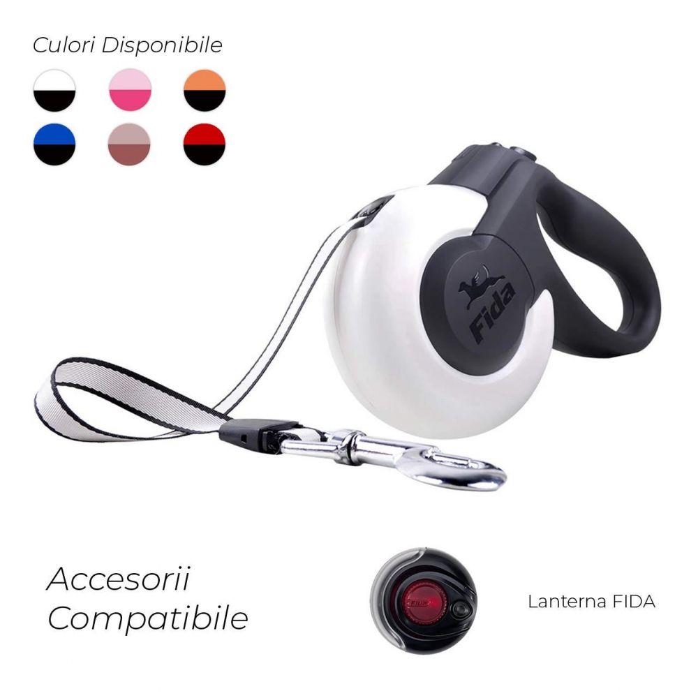 LESA PENTRU CAINI FIDA MARS BANDA M WHITE, 25 KG/5M/2385 [1]