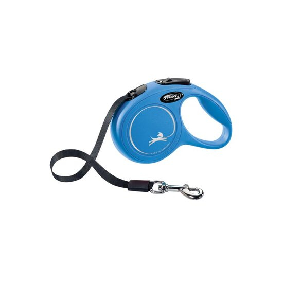 LESA PENTRU CAINI FLEXI CU BANDA L 8M/50KG BLUE [1]