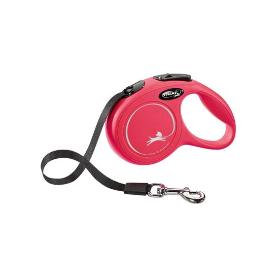 LESA PENTRU CAINI FLEXI CU BANDA S 5M/15KG RED [1]