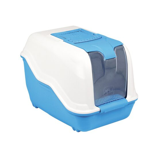 Litiera acoperita cu filtru de carbon EcoNetta Blue 54x39x40(h)cm [2]