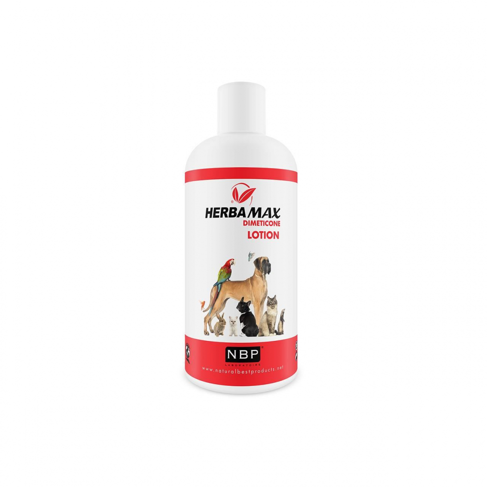 LOTIUNE ANTIPARAZITARA (purici, capuse) CU DIMETICONA MAX HERBA, PENTRU CAINI, 200 ML [1]