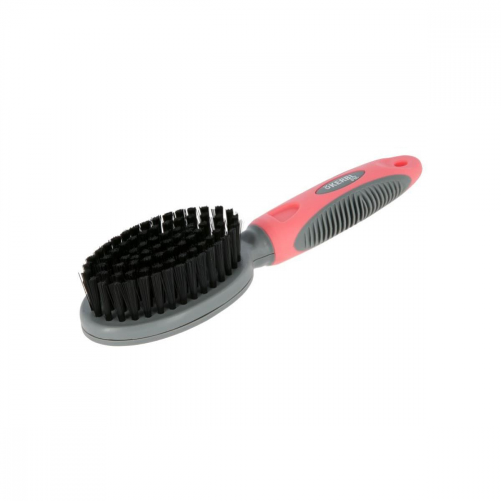 PERIE OVALA PENTRU PISICI KERBL 20x5CM CORAI/GREY [1]