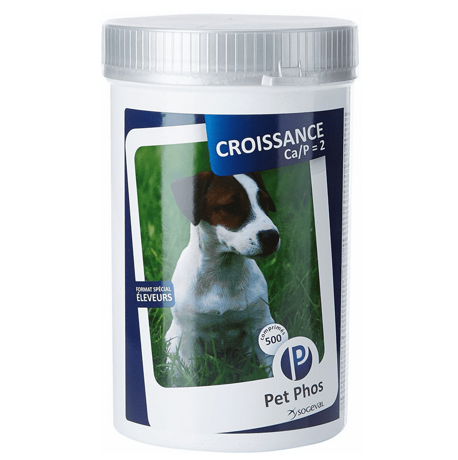 Pet Phos CA/P2 500TB – Vitamine & Calciu câini [1]