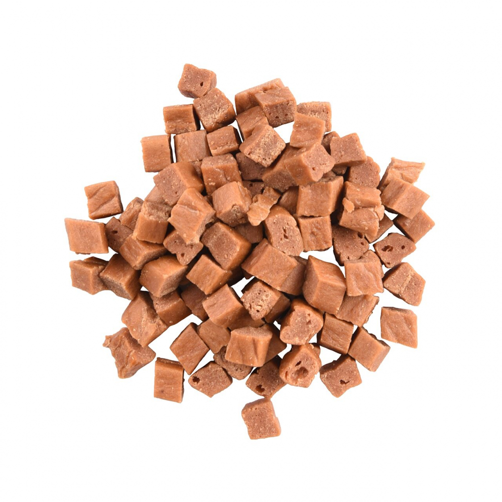 RECOMPENSE PENTRU CAINI FLAMINGO SNACK HAPKI CUBURI CU IEPURE 85G [1]