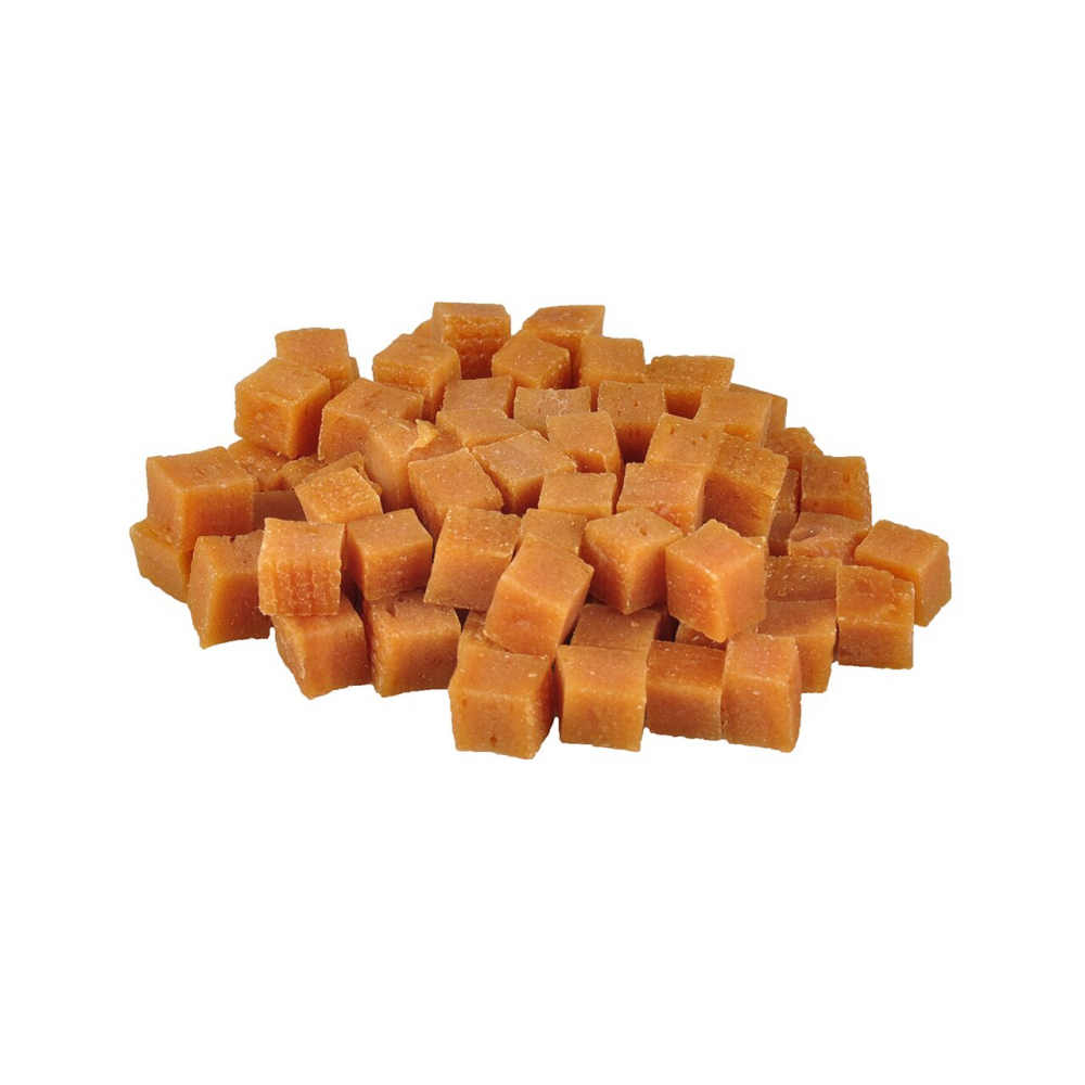 RECOMPENSE PENTRU CAINI FLAMINGO SNACK HAPKI CUBURI CU PUI 85G [1]