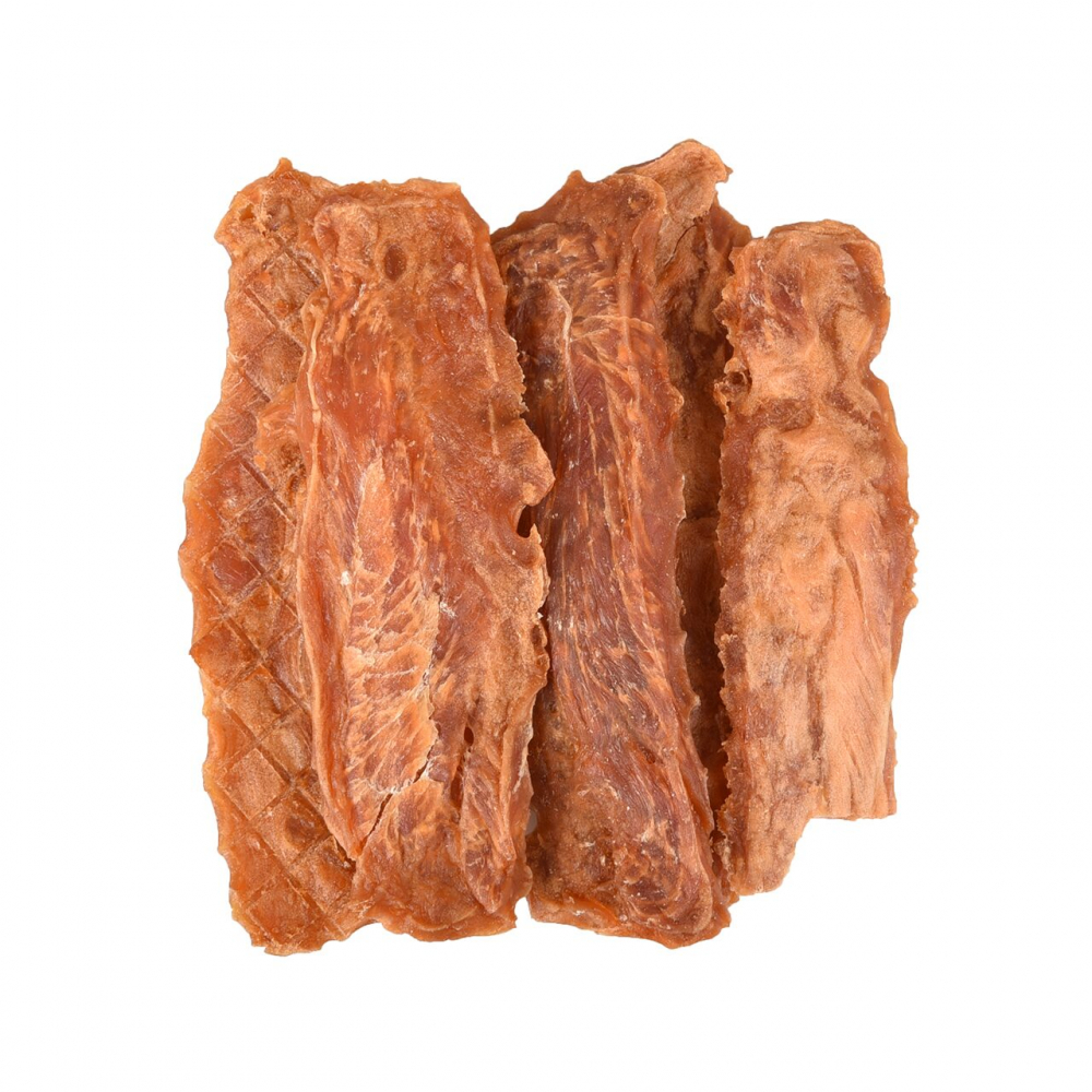RECOMPENSE PENTRU CAINI FLAMINGO SNACK HAPKI PIEPT PUI LONG FILLETS 70GR [1]