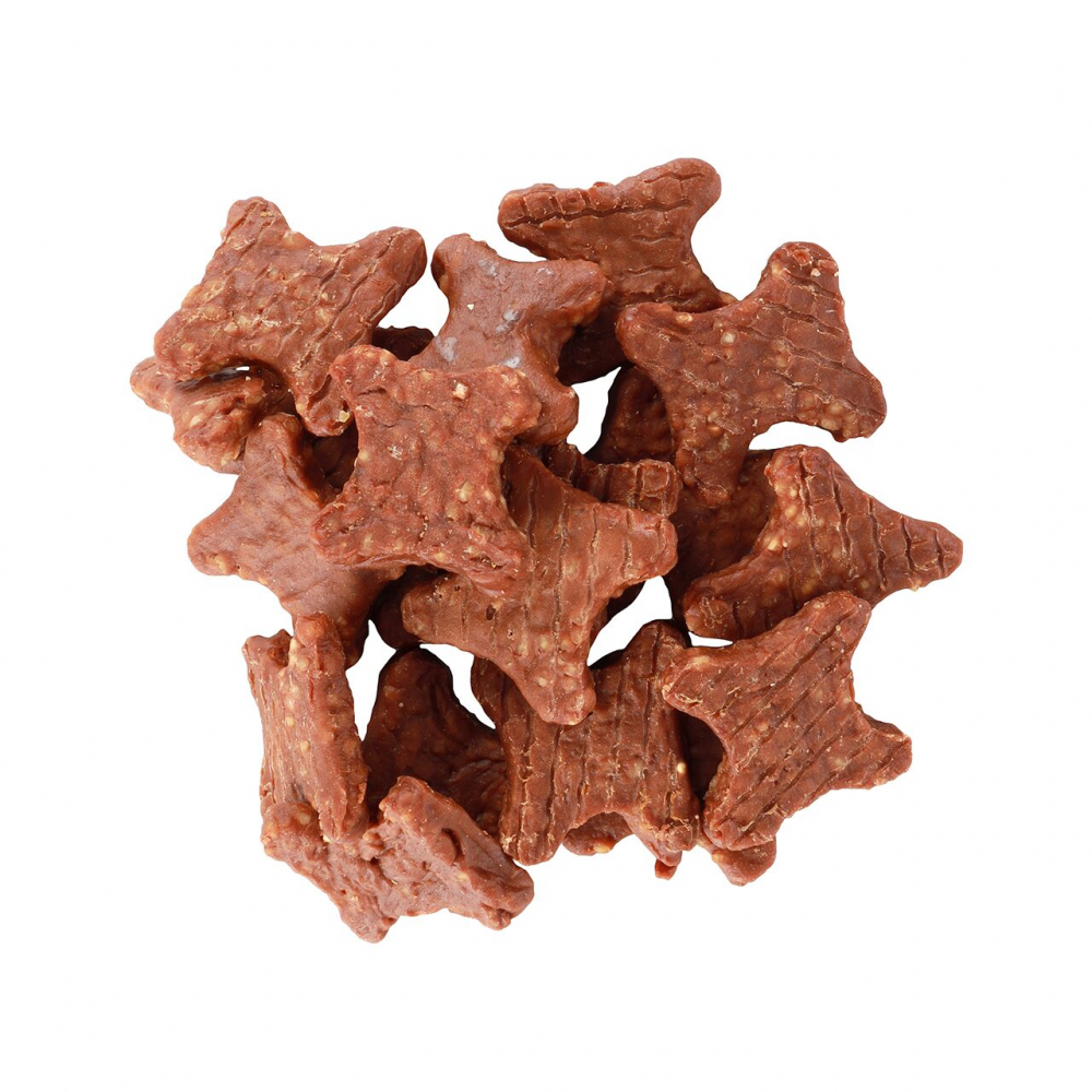 RECOMPENSE PENTRU CAINI SNACK FLAMINGO HAPKI NUGGETS CU MIEL SI OREZ 170GR [1]