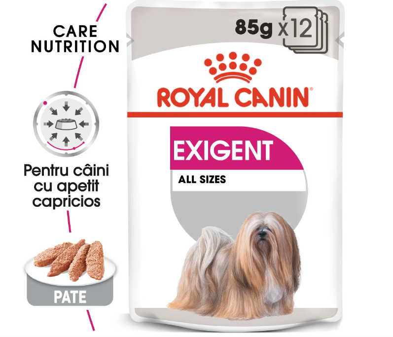 Royal Canin Exigent Adult hrana umeda caine, apetit capricios (pate), 85 g [3]