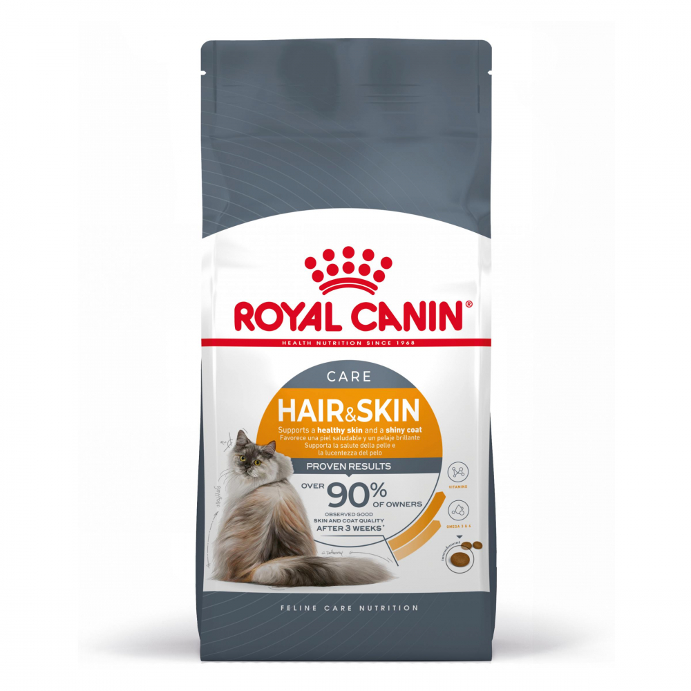 Mostră 100g hrană uscată pentru pisici Royal Canin Hair & Skin Care [3]