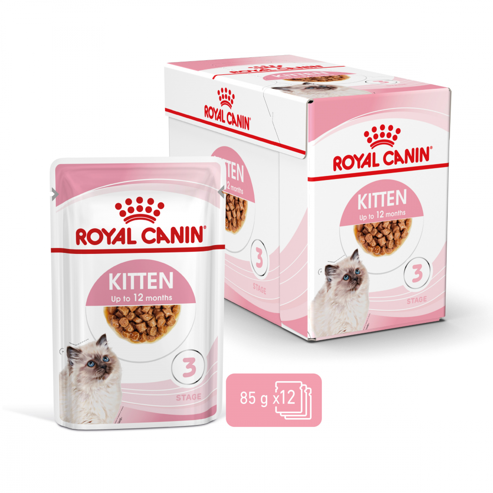 Royal Canin Kitten hrana umeda pisica junior (in sos), 85 g [10]