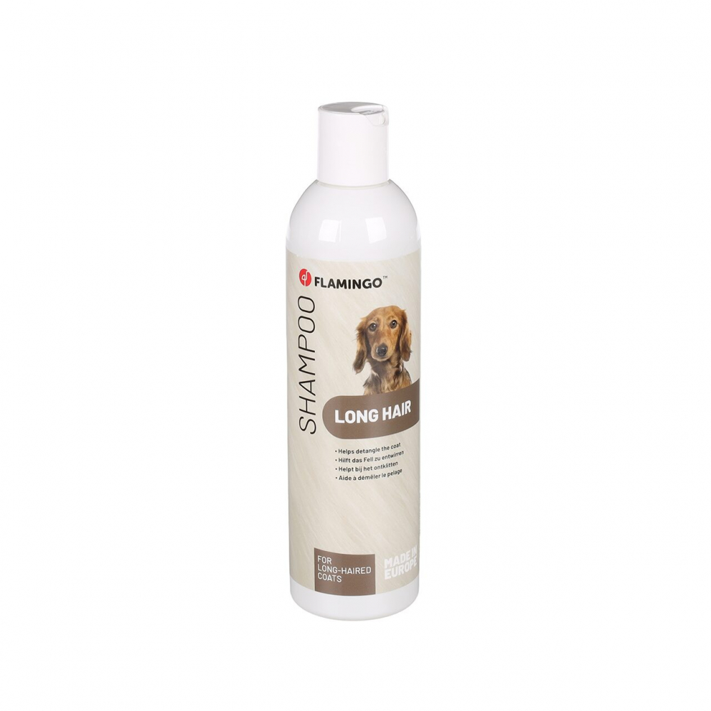 SAMPON PENTRU CAINI CU BLANA LUNGA FLAMINGO 300ML [1]
