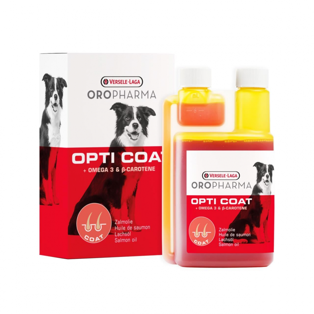 SUPLIMENT NUTRITIV BLANA PENTRU CAINI VERSELE LAGA OROPHARMA OPTI COAT 250ML [1]