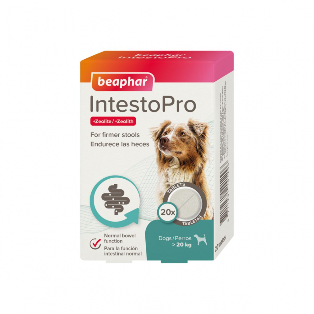 TABLETE DIGESTIVE PENTRU CAINI BEAPHAR INTESTOPRO L 20TB/CUT [1]