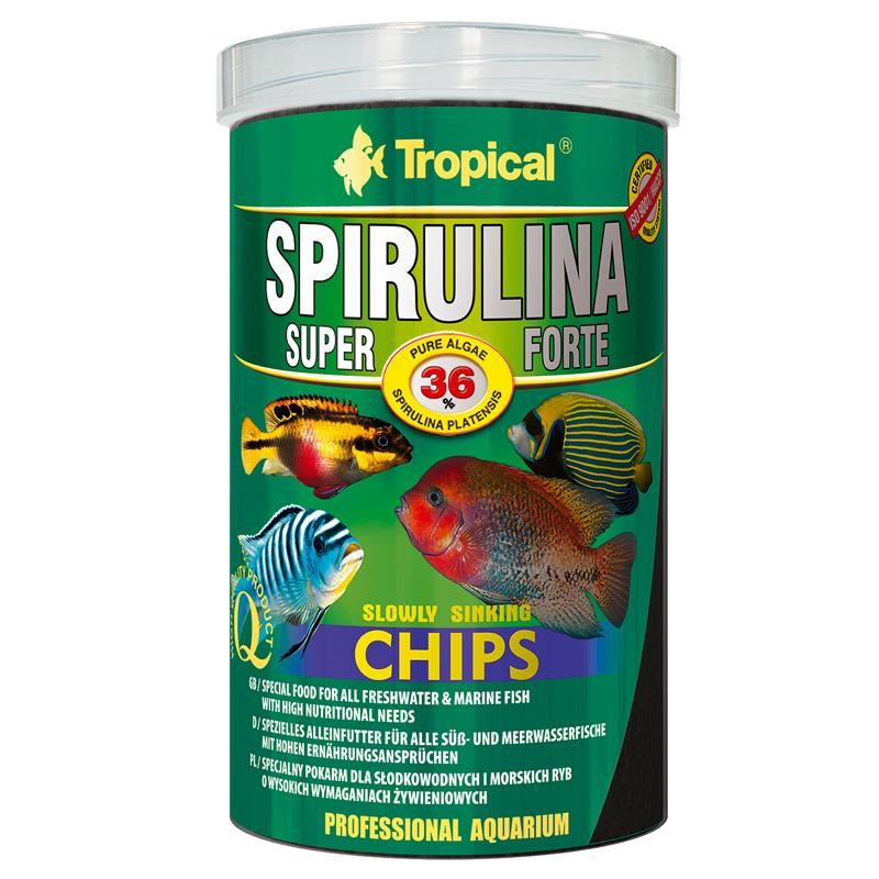 TROPICAL SUPER SPIRULINA FORTE CHIPS 100ML/52GR [1]