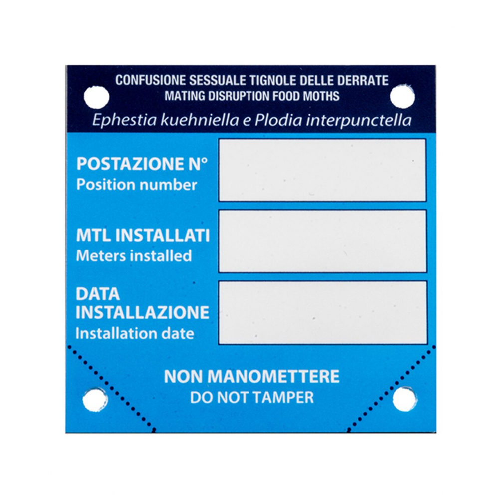 TWIST-TIE INDICATOR ISTORIC APLICARE CABLU FEROMON 7x7CM [1]