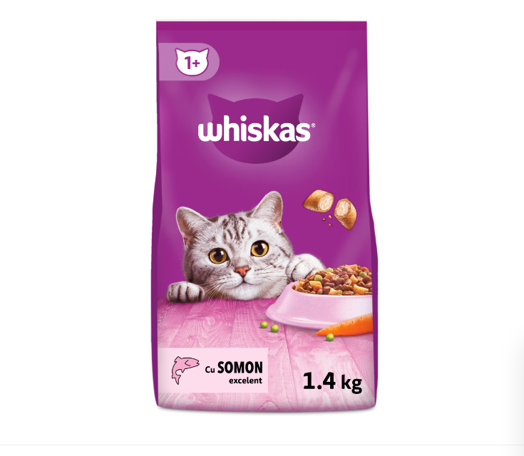Whiskas cu Somon 1,4 kg [1]