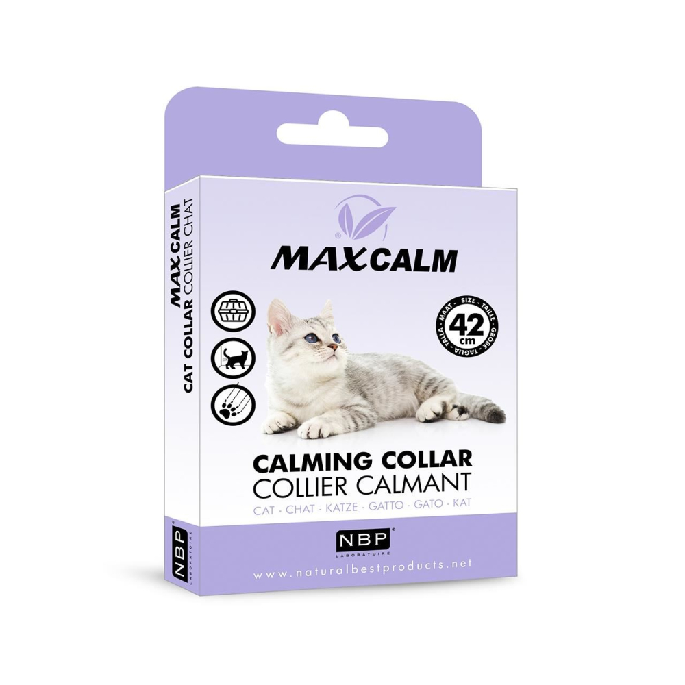 Zgardă Calmanta pentru Pisici MAX CALM 42 cm – Reducerea Stresului [1]