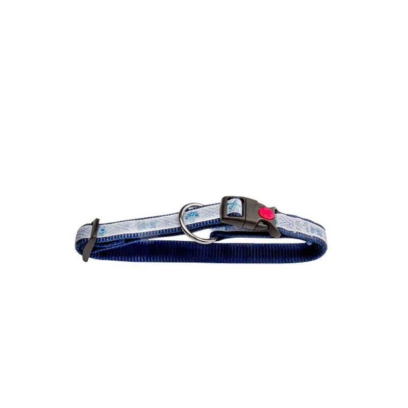 ZGARDA NYLON PENTRU CAINI BLUE OLANDA CLICK 25MM*45-70CM [1]