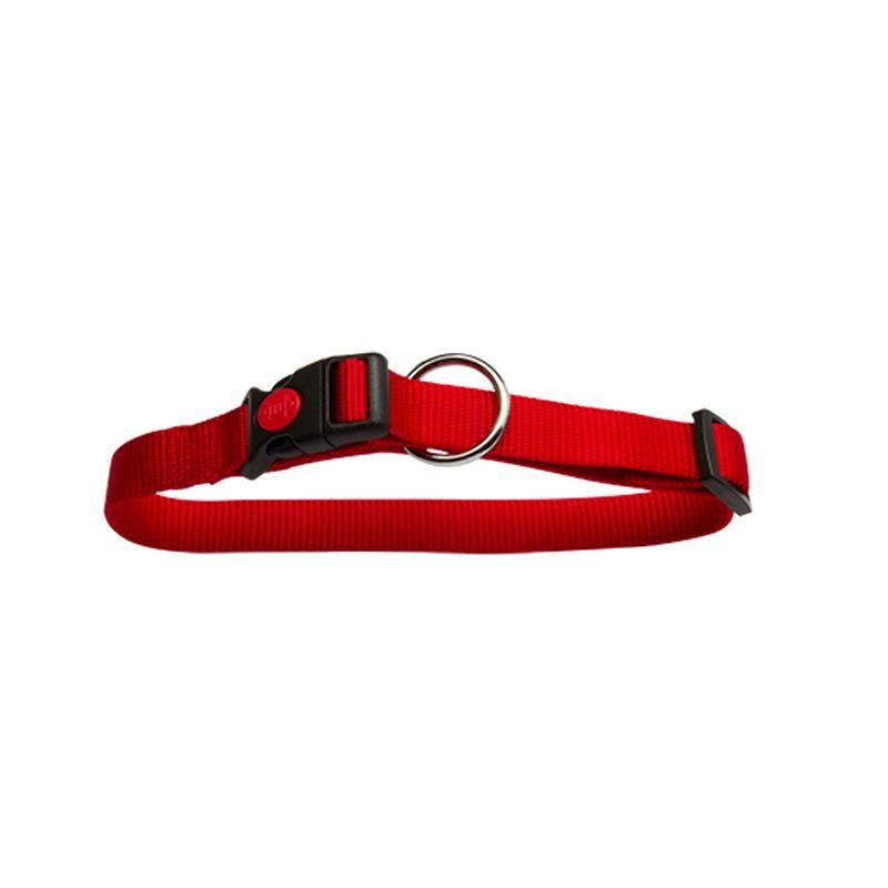 ZGARDA NYLON PENTRU CAINI ROSIE CLICK 15MM*30-45CM [1]
