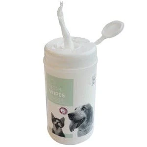 Farmacie veterinară - Șervețele dentare câini pisic 40 buc 15x15 cm