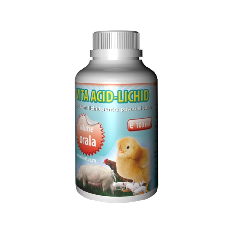 Suplimente și vitamine păsări - Acidifiant pasari si porci, Vita Acid, 100ml