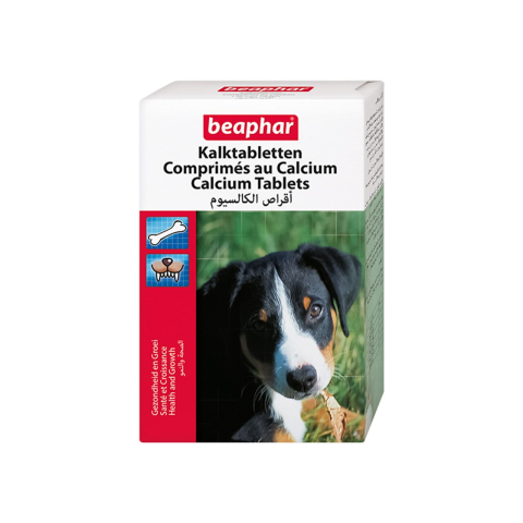 Suplimente și vitamine câini - Calciu Caini 180 tablete- Intareste oasele si dintii