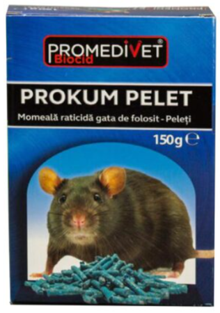 Raticide și rodenticide - Otrava pentru șobolani și șoareci Prokum pelete 150 g