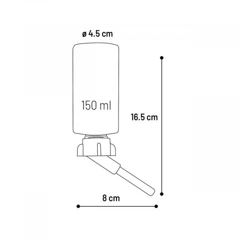 ADAPATOARE CU BILA PENTRU HAMSTERI, 150ML [1]